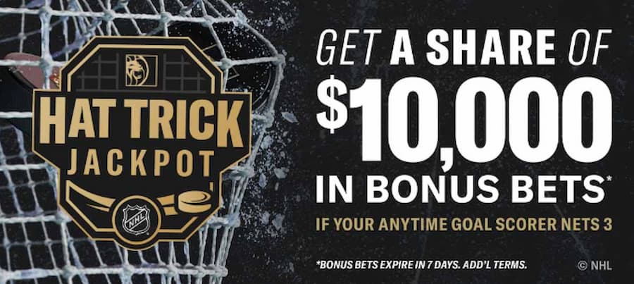 BetMGM Hat Trick Jackpot Promo