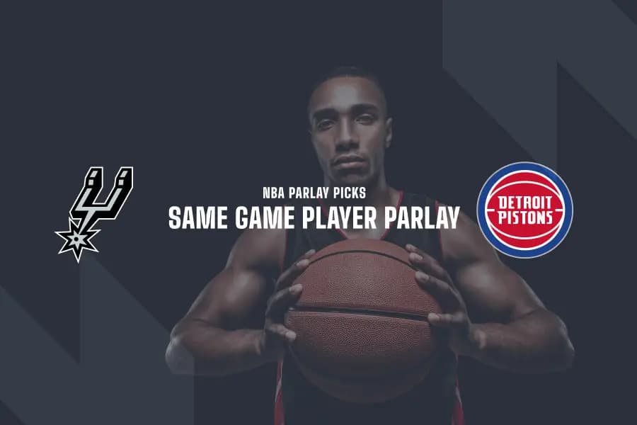 SA Spurs @ Pistons NBA Same Game Parlay