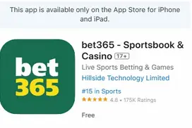 bet365 ios app download apple app store