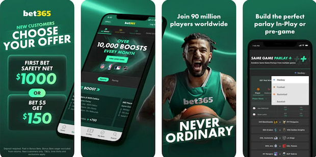 Bet365 app store info