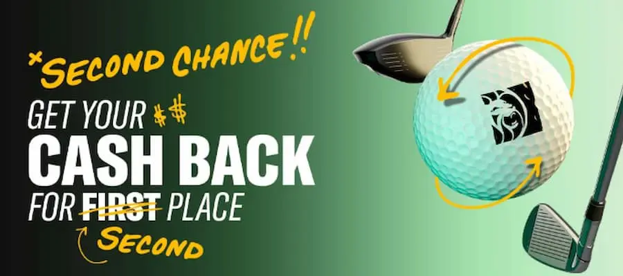 BetMGM Golf Second Chance Offer