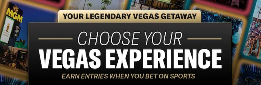 BetMGM Legendary Vegas Getaway Promo