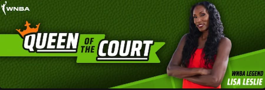 DraftKings WNBA Queen of the Court offer