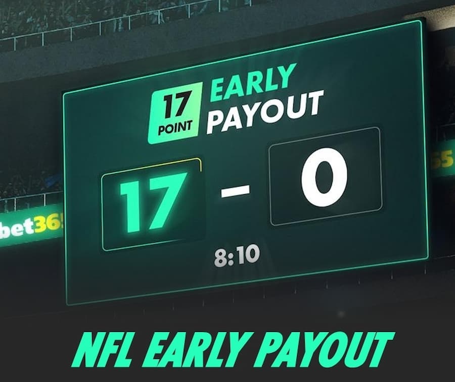 bET365 NFL Early Payout Offer