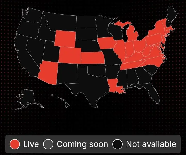 Fanatics app eligibility map