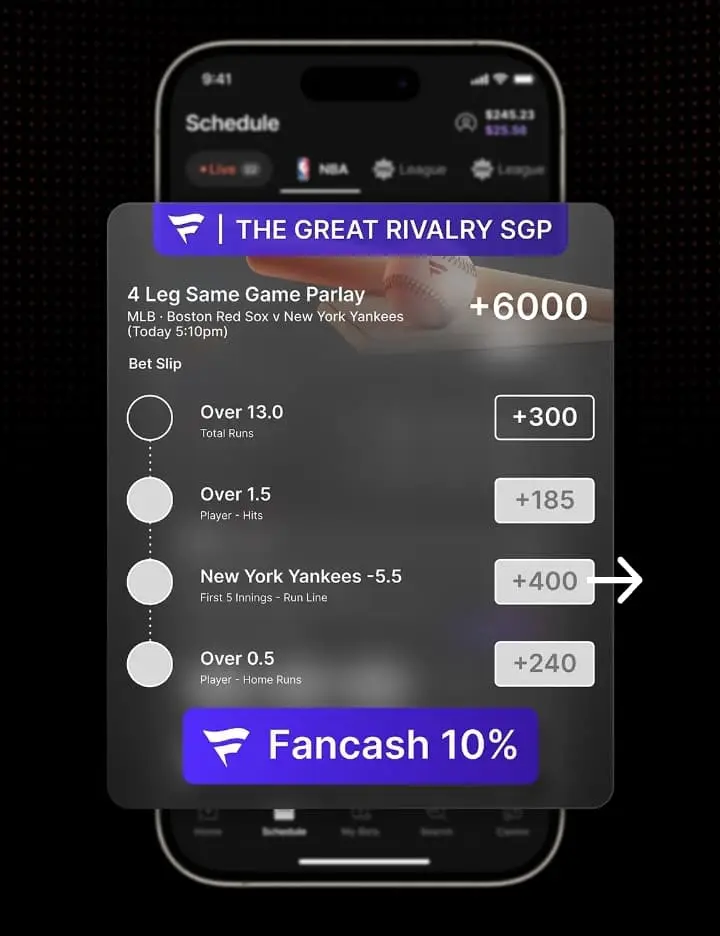 Fanatics app betting options