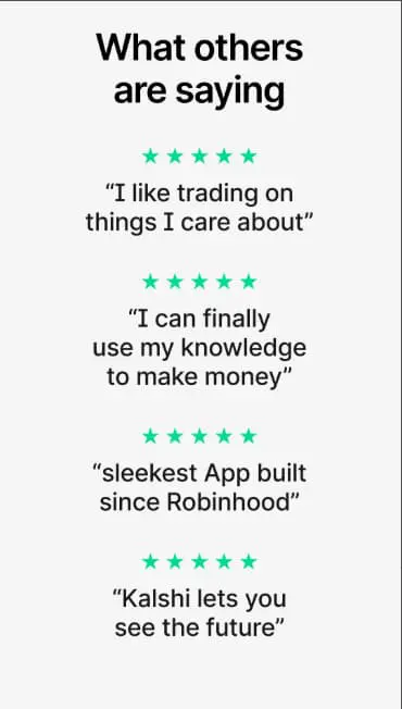 Kalshi reviews