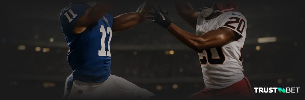 NFL Players jump for ball