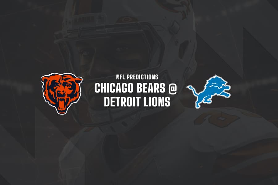 CHI Bears @ DET Lions betting predictions