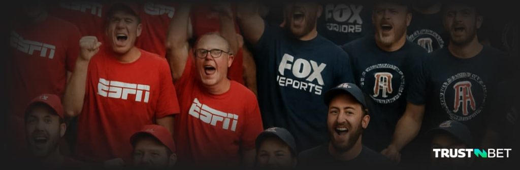 Fans take sides