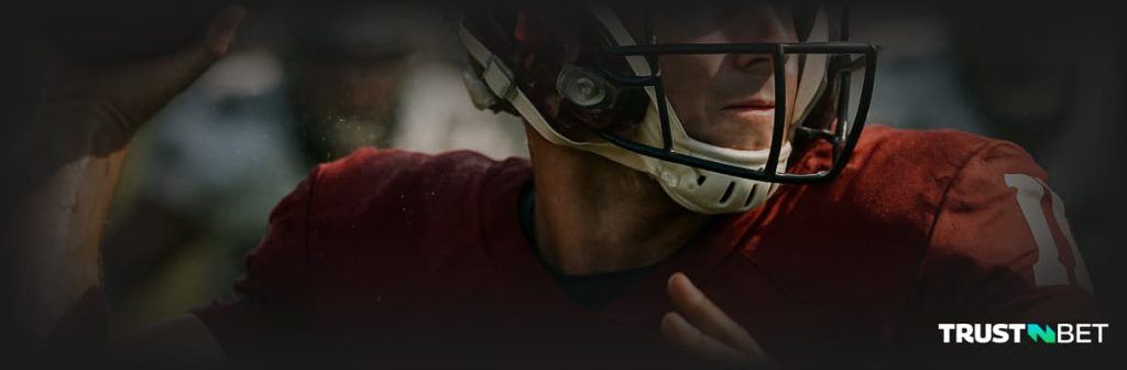NFL player ot throw ball
