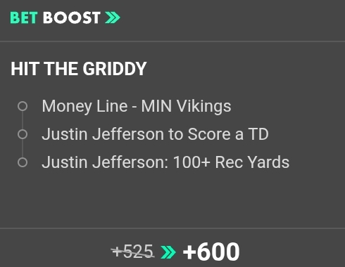 MIN Vikings @ Bears NFL SGP