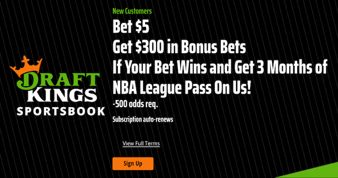 Draftkings sign up bonus