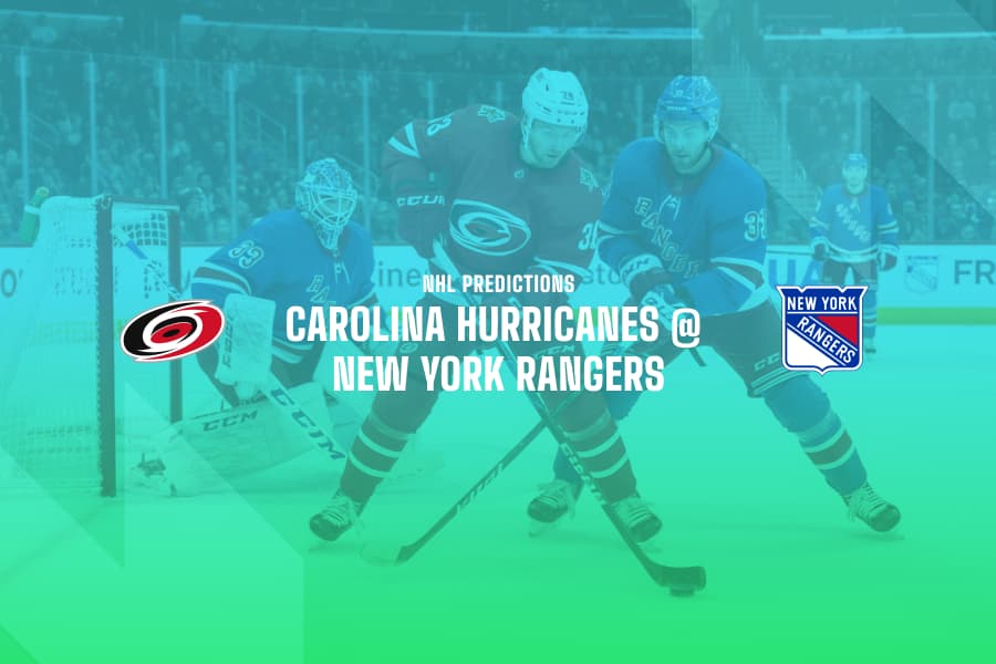 CAR Hurricanes @ NY Rangers betting tips