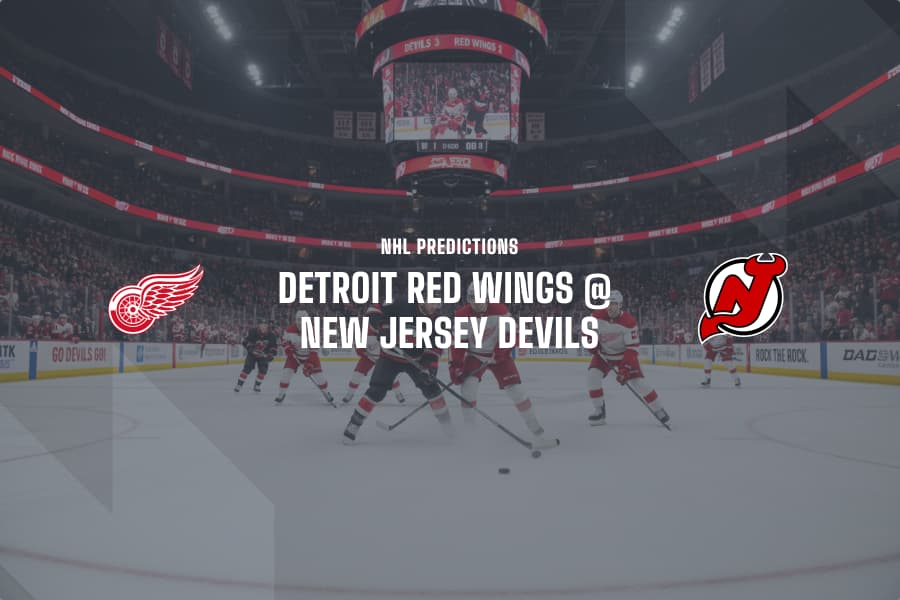 Red Wings @ NJ Devils NHL betting tips