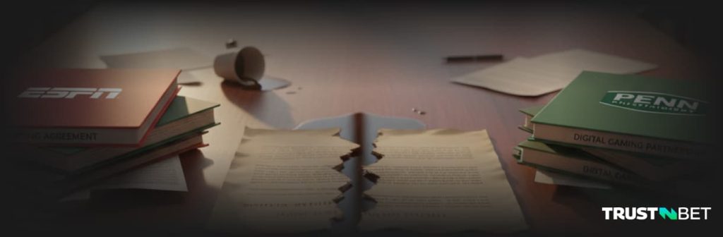 ESPN & PENN Collapsed deal