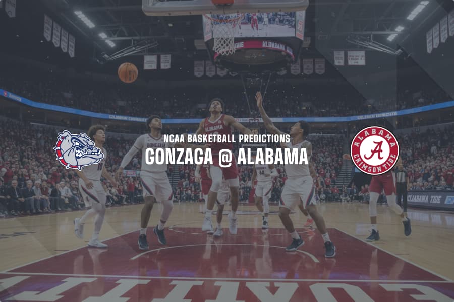 Gonzaga at Alabama NCAAB betting tips