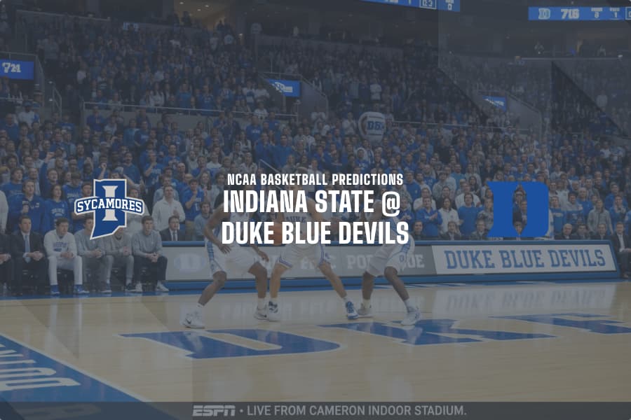 Indiana State @ Duke Blue Devils NCAA Basketball 11/14/2025