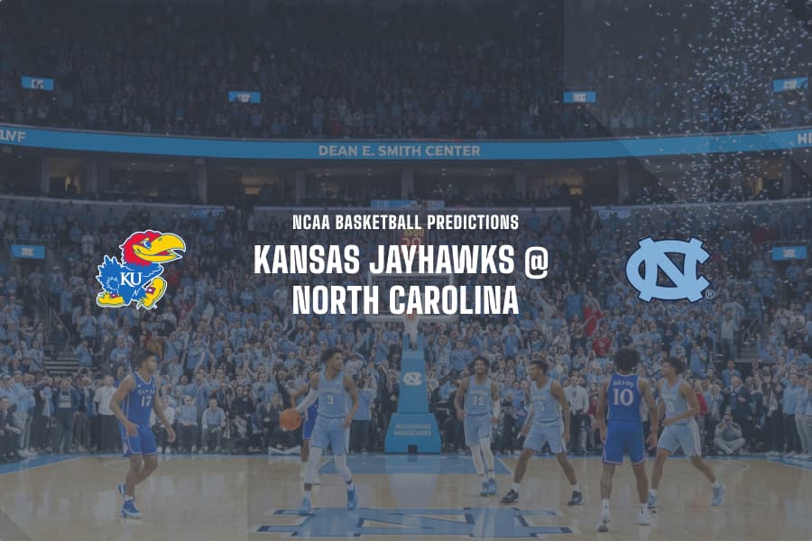 Kansas Jayhawks @ North Carolina NCAA Basketball 11/07/2025