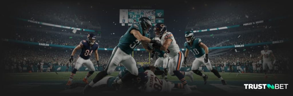 NFL bears in action