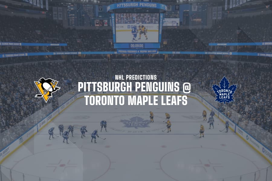 PIT Penguins @ TOR Maple Leafs betting tips