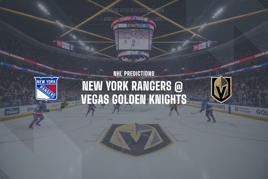 NY Rangers @ VG Knights NHL betting tips