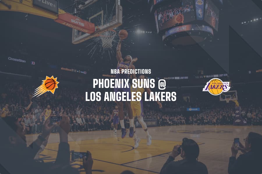 Suns @ Lakers NBA tips