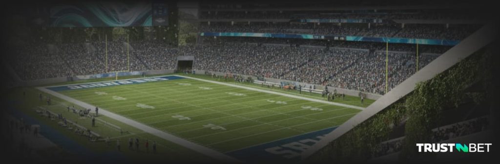 Tech-enabled college stadium