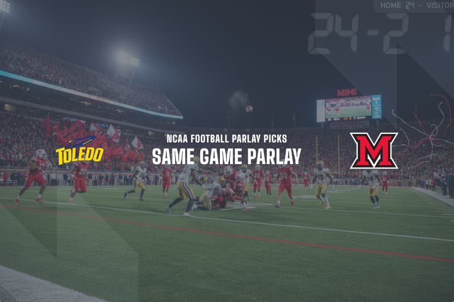 Toledo @ Miami OH NCAAF Same Game Parlay