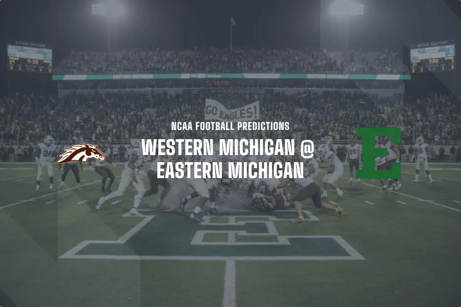 Western Michigan @ Eastern Michigan NCAAF betting tips
