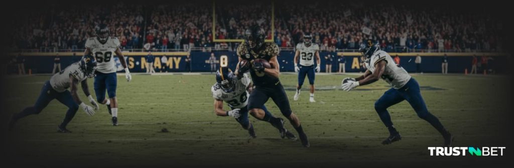 Army @ Navy in action