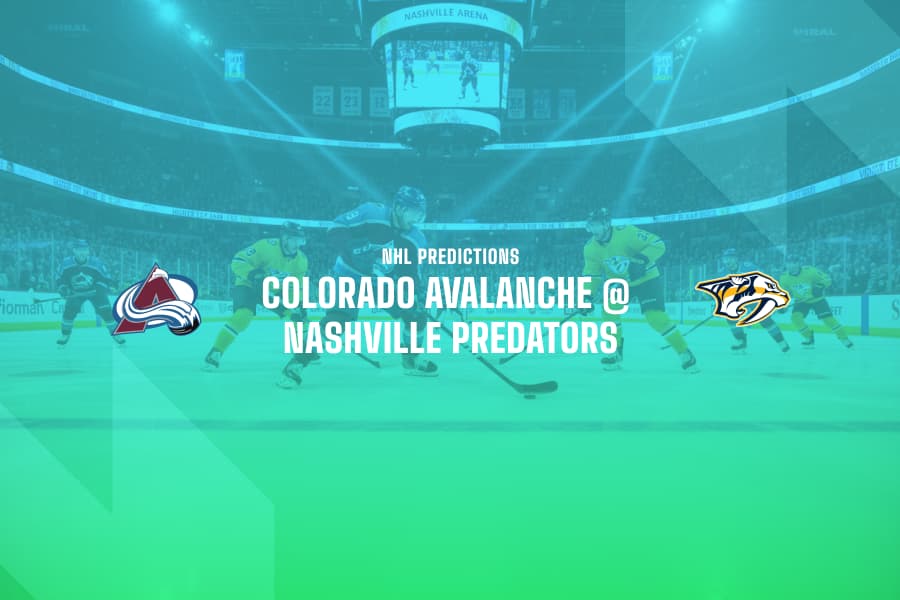 COL Avalanche @ NAS Predators NHL betting tips