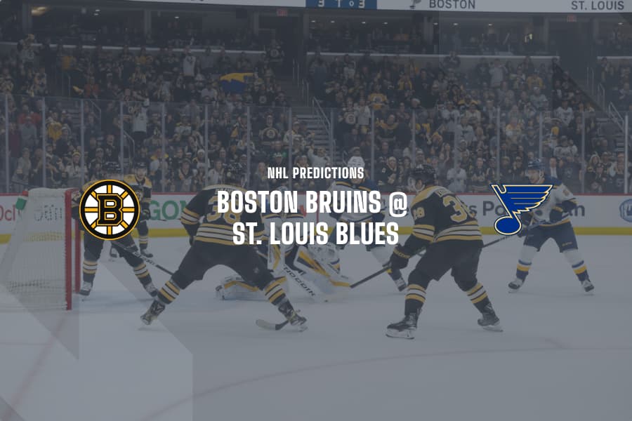 BOS Bruins @ St. Louis Blues NHL betting tips