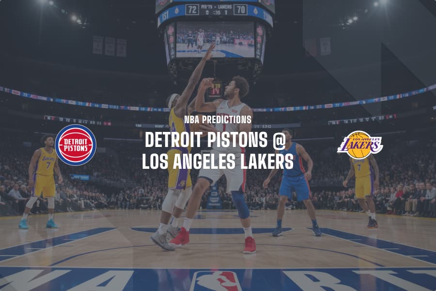 DET Pistons @ LA Lakers NBA tips