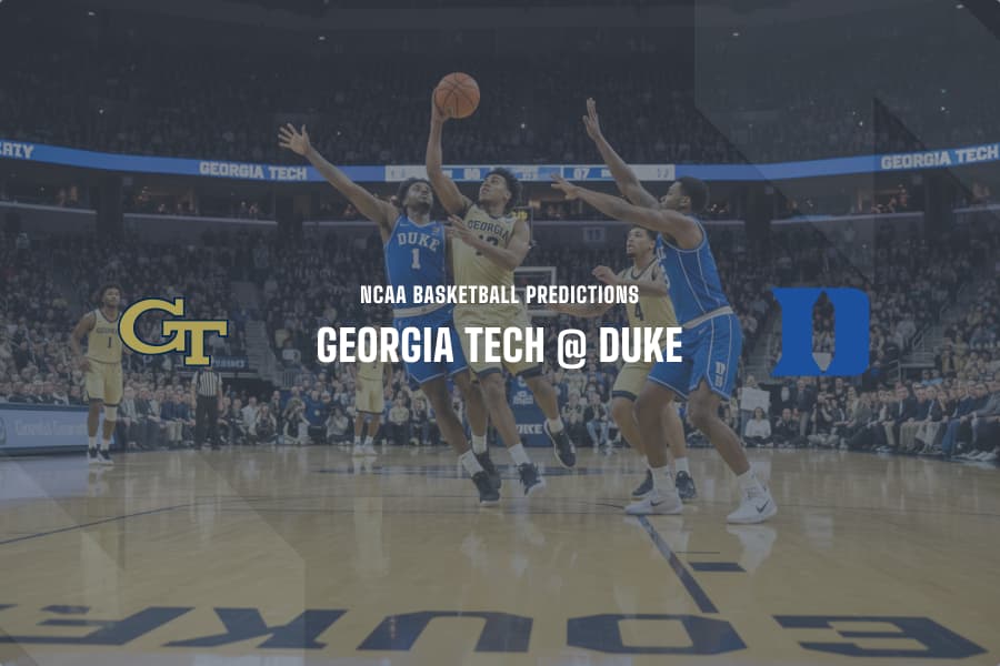 Georgia Tech @ Duke NCAAB tips