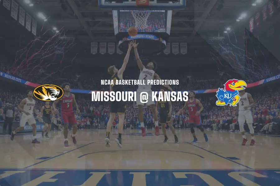 Missouri @ Kansas NCAAB betting tips