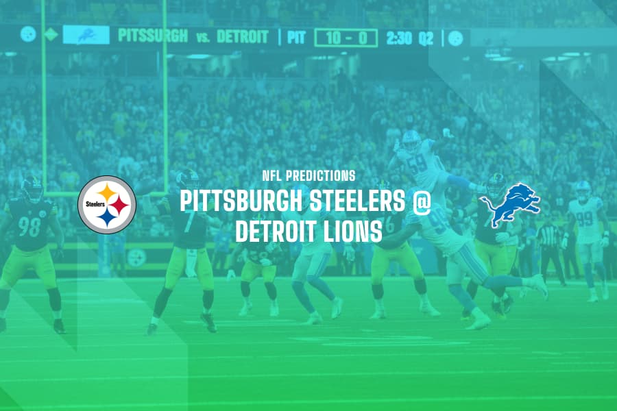 PIT Steelers @ DET Lions NFL betting tips