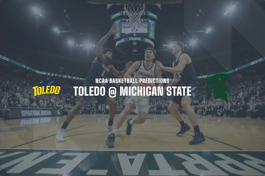 Toledo @ Michigan State NCAAB betting tips