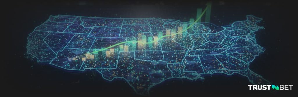 US Map showing Utahs