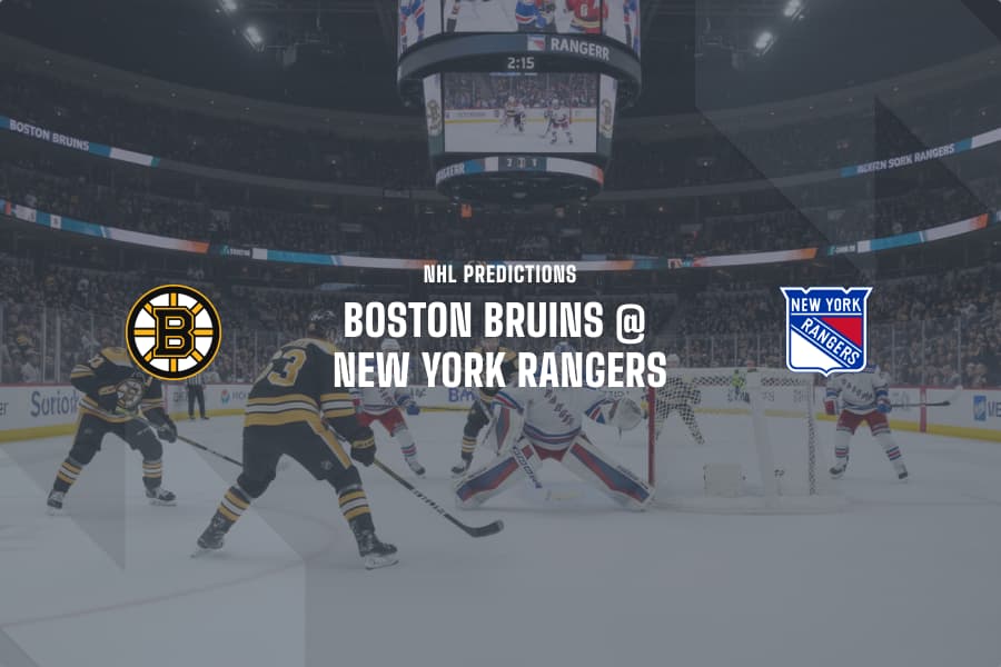 BOS Bruins @ NY Rangers NHL Tips