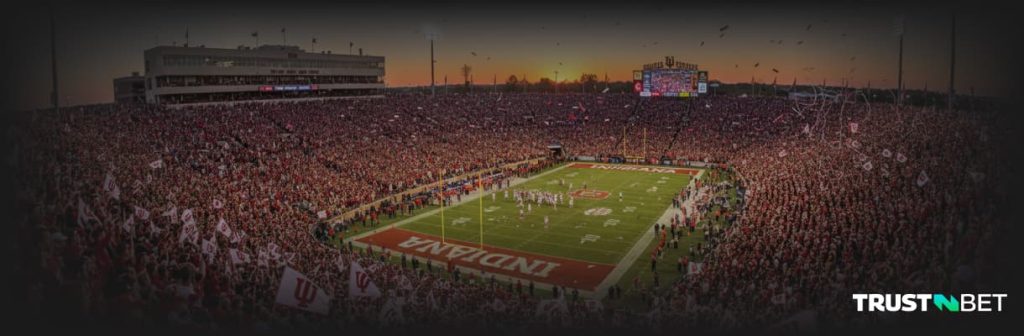Packed Indiana Football stadium