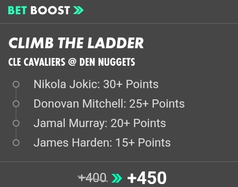 Cavaliers @ Nuggets NBA SGP