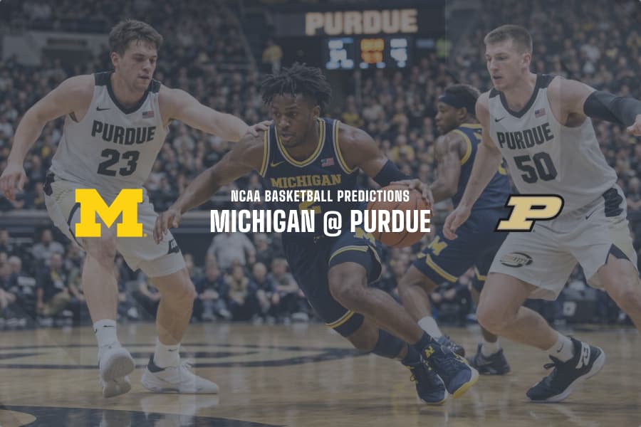 Michigan Wolverines @ Purdue Boilermakers NCAAB 02/17/2026
