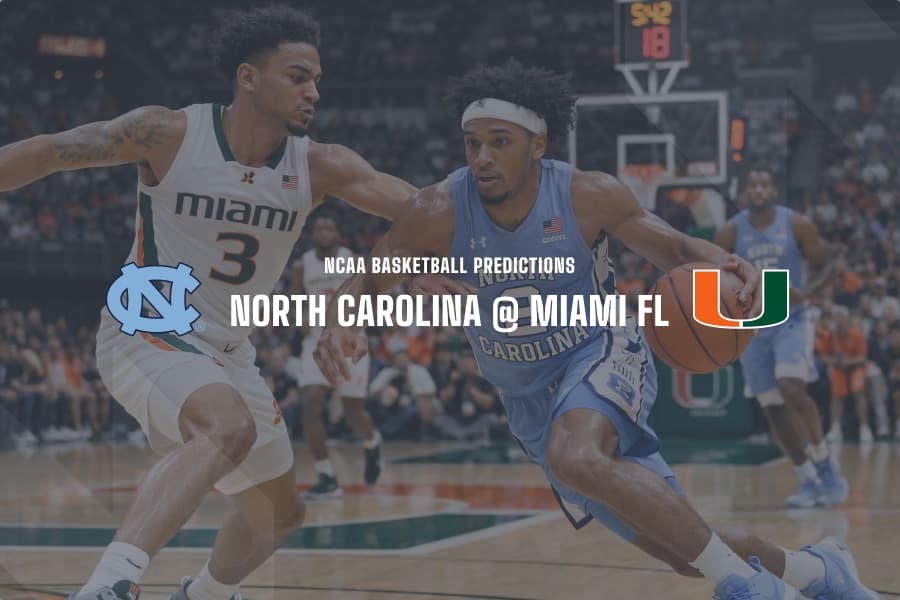 North Carolina @ Miami (FL) NCAAB Tips