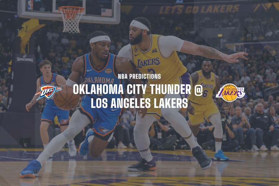 OKC Thunder @ LA Lakers NBA Tips