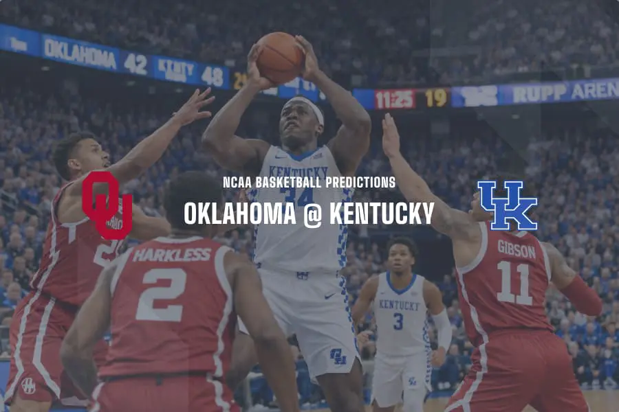 Oklahoma @ Kentucky NCAAB Tips