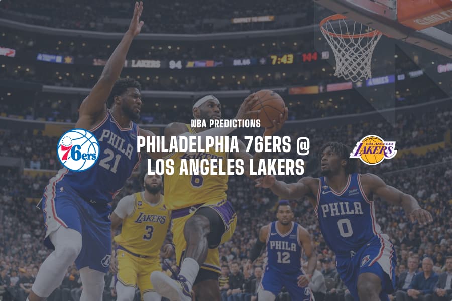 PHI 76ers @ LA Lakers NBA Tips