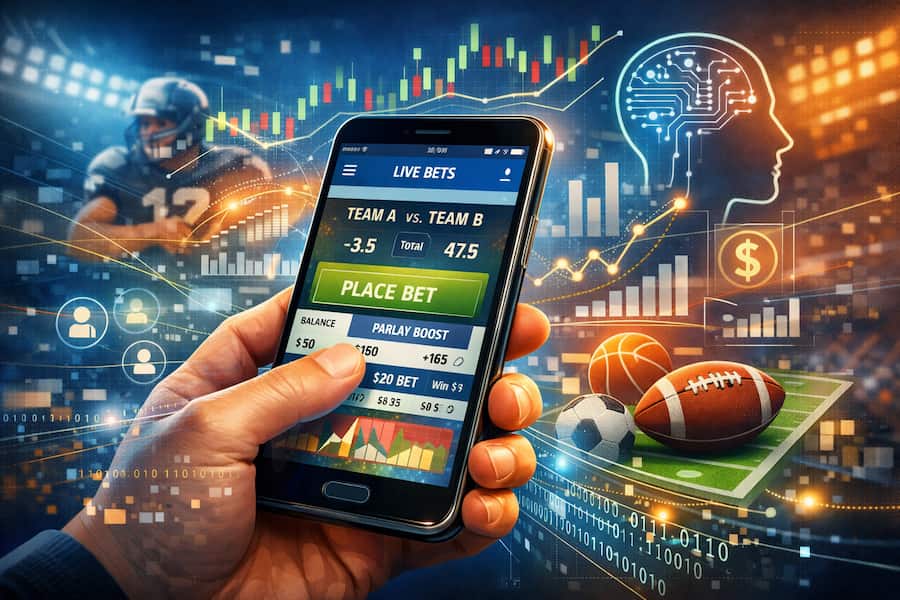Smartphone betting