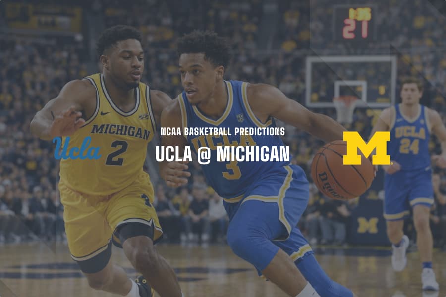 UCLA @ Michigan NCAAB Tips
