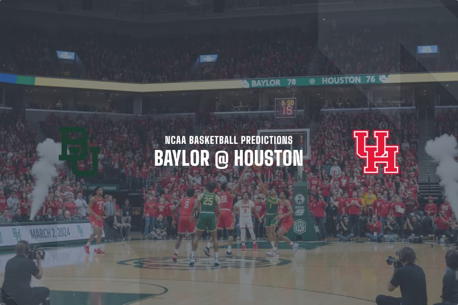 Baylor @ Houston NCAAB Tips